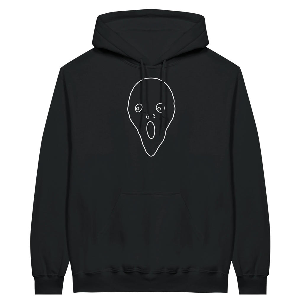 The Scream — Outline Hoodie by WRYKIND