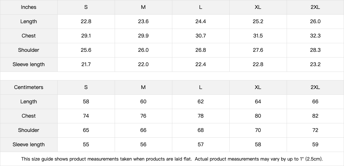 Size chart for Piercing Blue Eyes 380gsm boxy hoodie, PODpartner 130U026, sizes S–2XL